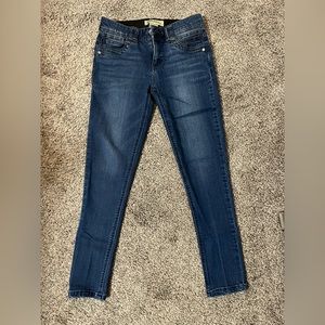 Democracy Ab “solution” Women’s Size 2 Dark Wash Stretch Denim Skinny Jeans.